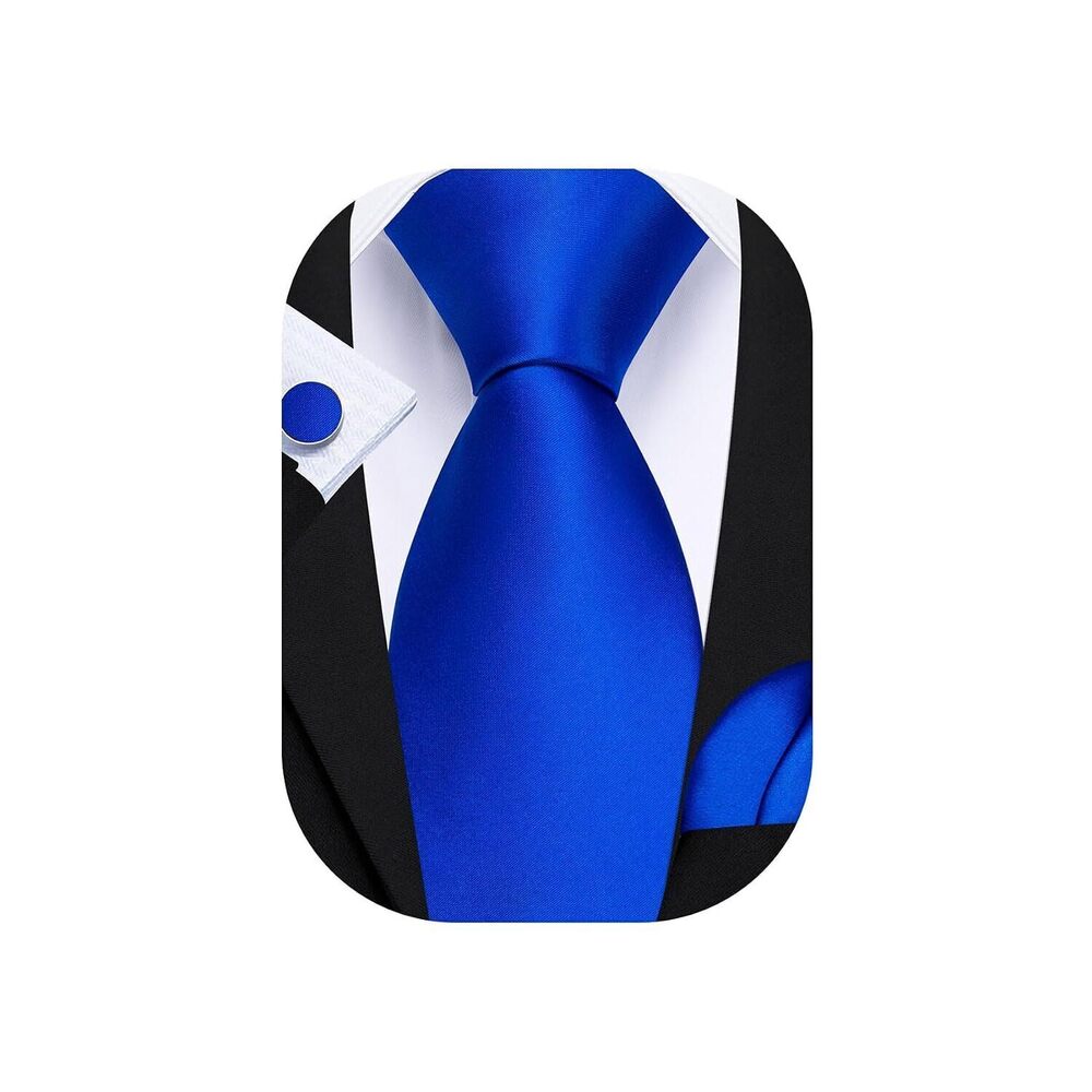 Plain Men Silk Ties Extra Long Satin Necktie for Wedding Business